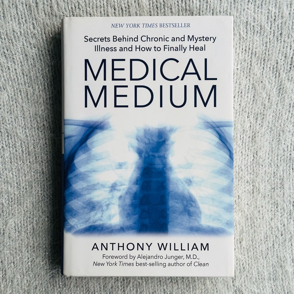 Medical Medium Anthony William Hardcover Book How To Heal
